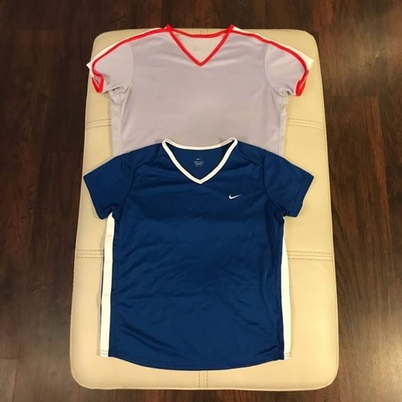 Nike Other - Nike bundle of Royal Blue and Purple Dri-Fit Short Sleeve Shirt Size: S
